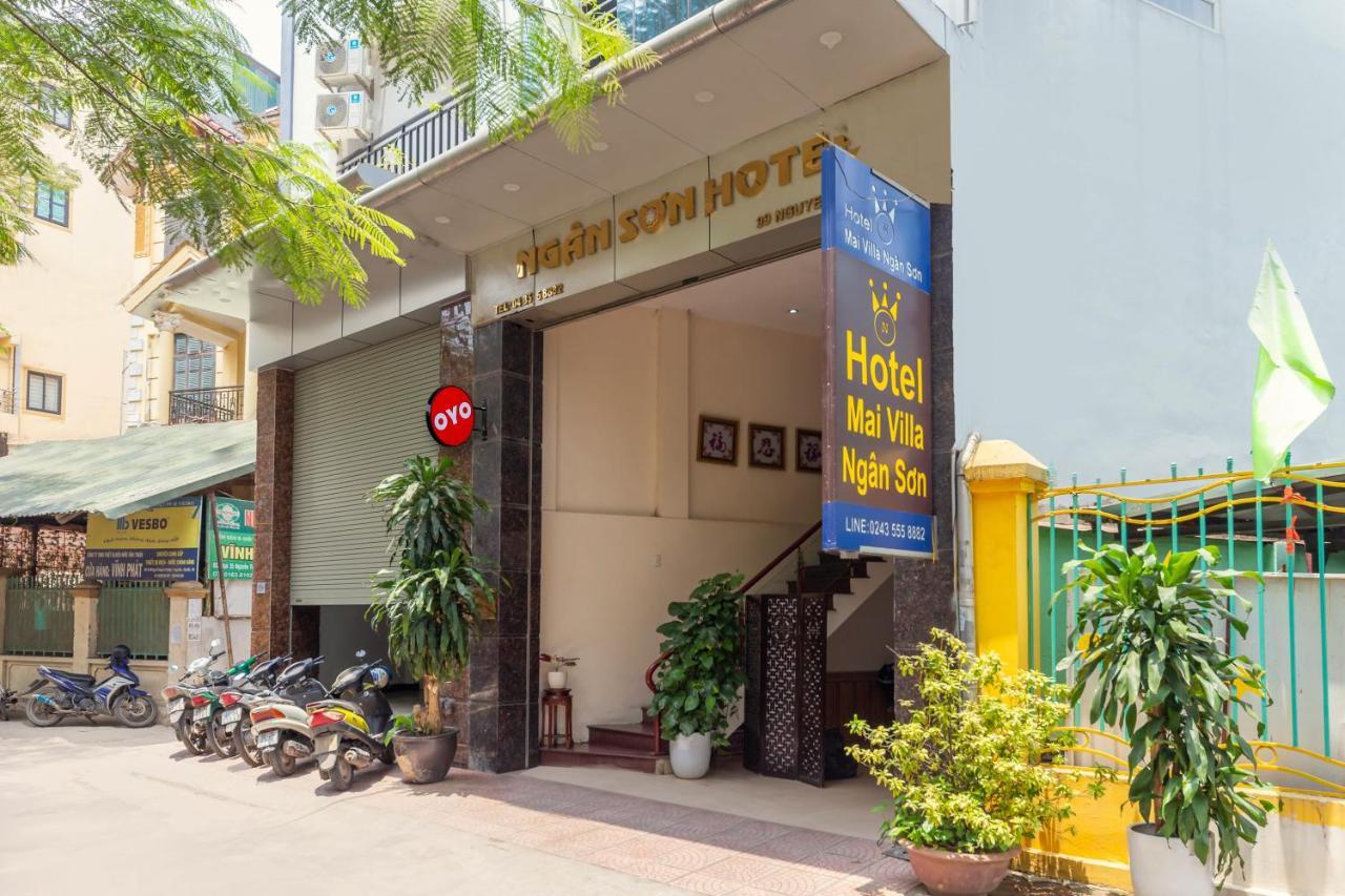 Oyo 1133 Ngan Son Hotel Hanoj Exteriér fotografie